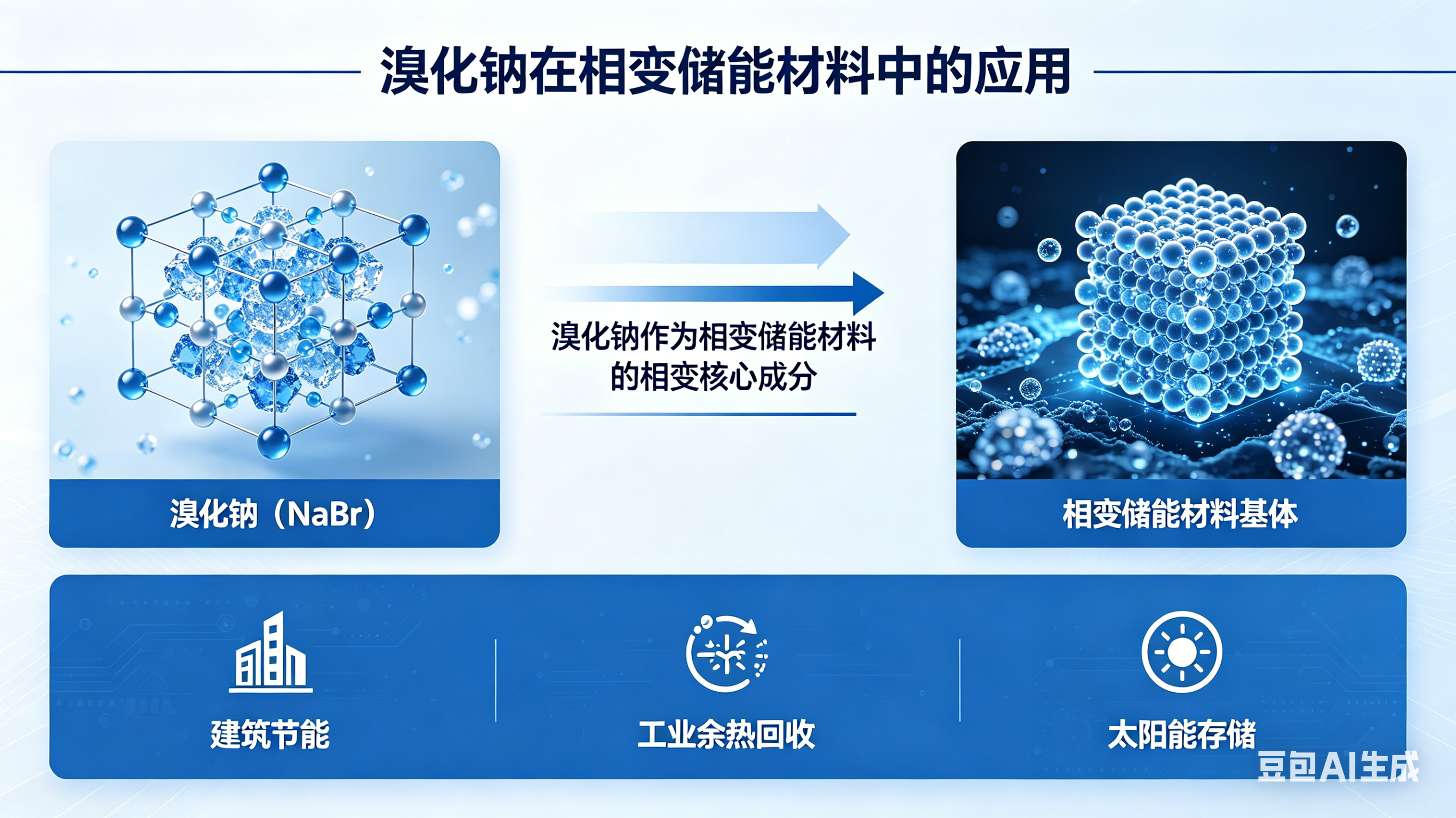 溴化鈉在相變儲能材料中的應(yīng)用及特性解析