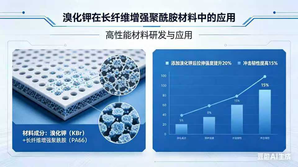 溴化鉀：長纖維增強聚酰胺材料的關(guān)鍵協(xié)效穩(wěn)定劑